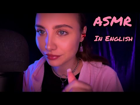 My first ASMR in English🙈✨