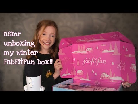 ASMR ~ Winter Wonders With Fab Fit Fun!