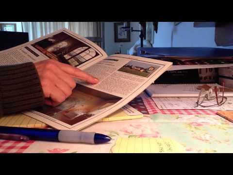 ASMR travel planner roleplay + page turning, whispered