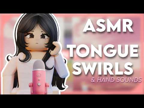 roblox asmr ★ relaxing tongue swirls & random hand sounds 🩷💤🌛