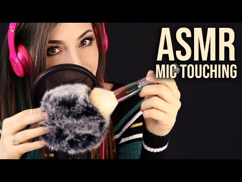 ASMR Mic Touching and Brushing (Deep Brain Massage)