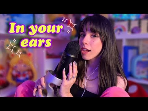 ASMR 💖 SUPER Up Close Whispers and Mouth Sounds