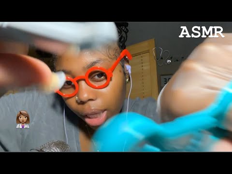 ASMR| Gentle ASMR Doctor Checkup Roleplay🩺👩🏽‍⚕️