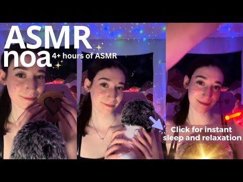 Eye Exam, Energy Rain, Makeup and more! | 4+ HOURS asmr for sleep and relaxation 💕| live #101