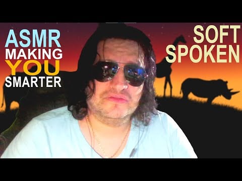 ASMR | Be smarter with knowledge | Soft spoken random animal facts and trivia | Relaxing video