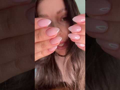 New nails! 💅🏻 Do we like? 🥰 #nails #asmr