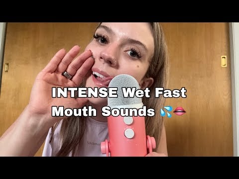 ASMR| Intense Fast & Slow Wet Mouth Sounds! Deep in Your Ears! 