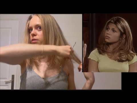 cutting my hair at 2 AM * 90's inspired