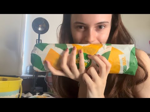 ASMR Sandwich Mukbang 🥪(Eating Sounds)