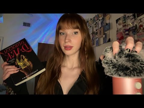 ASMR VERY COZY & TINGLY Sounds for Sleep (Fluffy Mic, Book Sounds, Trinkets, Rambles)