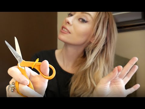 Cutting Out the Negativity ASMR I Plucking I Whispers I Scissors