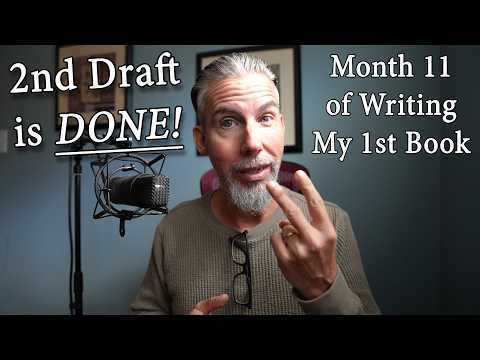 2nd Draft is Done! Month 11 of Writing My 1st Book (ASMR)