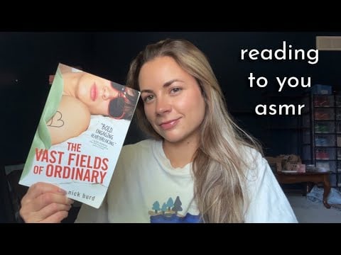 ASMR | Reading You a Book Before Bed 📗 (Relaxing Whispers)