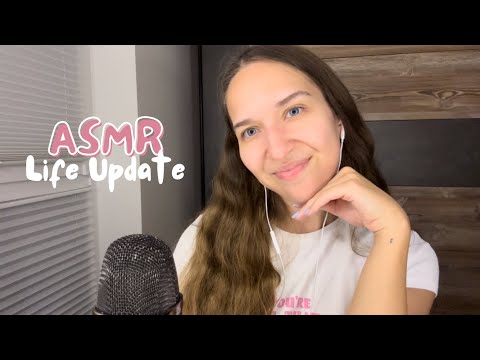 ASMR Life Update 💕 | talking about my trip to Barcelona, current plans & more (pure whisper ramble)