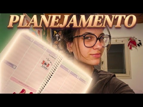 ASMR PLANEJAMENTO🗓✨️