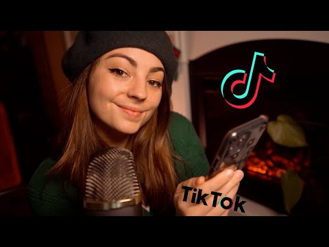 ♡ ASMR  - Je réagis aux vidéos ASMR su TikTok ♡