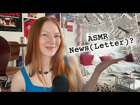 ASMR News – Ich brauche eure Meinung! 👀