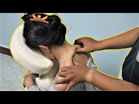 ASMR Relaxing Shoulder and Neck Massage for Emily