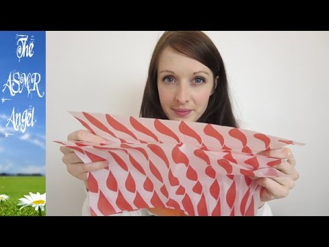 6 Minute ASMR Sounds - Wax Paper