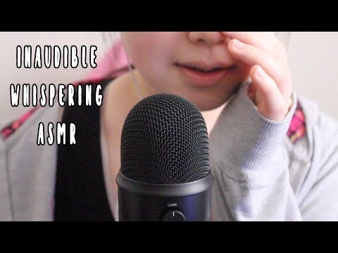 ASMR | Binaural Inaudible Whispering | Paranormal Activity??? | Blue Yeti