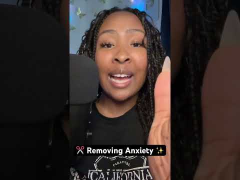 ✂️ Removing Anxiety ✨ #asmr #healing #reikihealing #asmrforsleep #reikiasmr