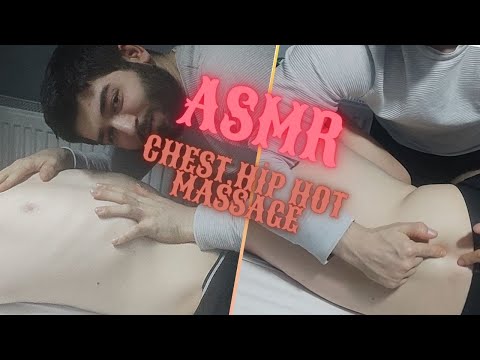 ASMR CHEST & HİP & ABDOMİNAL AMAZİNG MASSAGE FOR YOU #asmr #pijat  #massage #barber