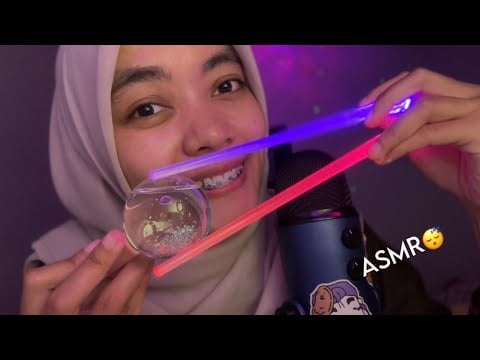 ASMR Visual Triggers — WaterGlobes, Eyeclean, Kaleidoscope, Light Stick 🌡️👀✨🥢