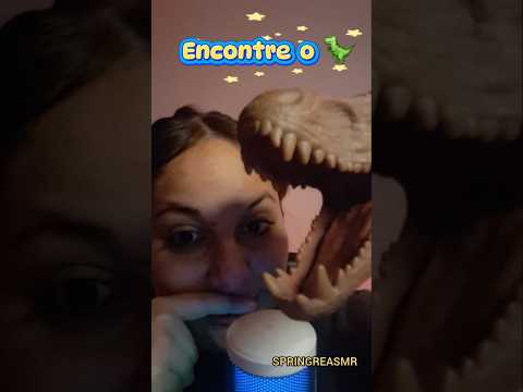 ASMR | Quantas vezes você viu o 🦖 ? #shorts