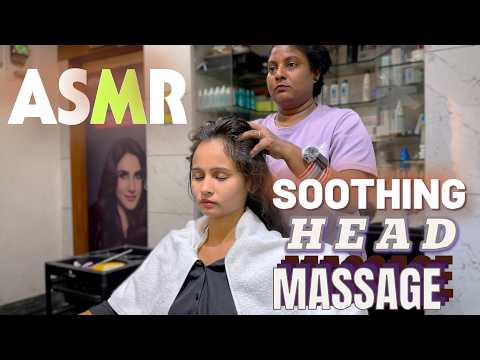 भयानक सिर दर्द और अनिद्रा का अंत | ASMR Strong Arm SOOTHING HEAD MASSAGE To Mani By Indian Masseuse