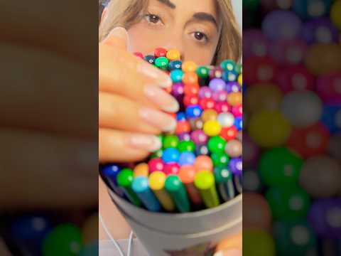 What’s your aura colour? 🍒 #asmr #tingles #visualtingle #cherry #colours