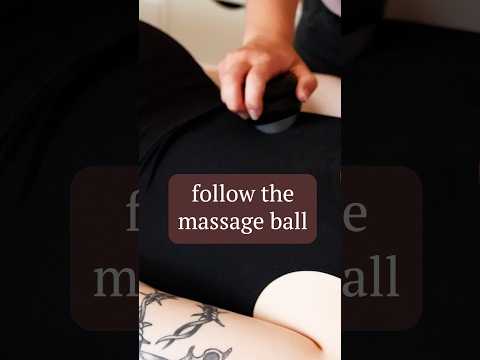 Follow the massage ball (you'll feel it soon) #asmr