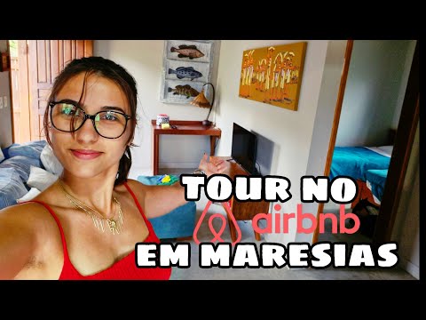 ASMR TOUR NO AIRBNB EM MARESIAS🏖✨️