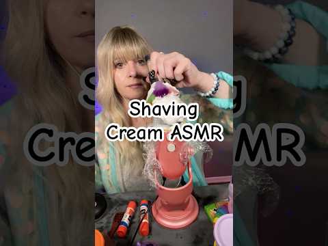 Shaving Cream On Mic ASMR