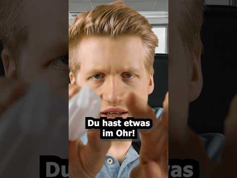 Du hast etwas im Ohr! #asmr #relax #asmrsounds