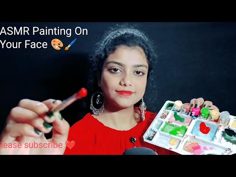 ASMR Painting On Your Face 🎨🖌