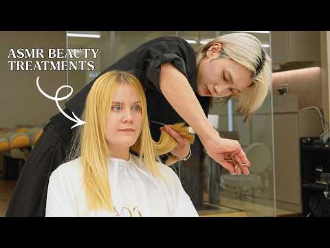 (ASMR) British YouTube Creator Gets Professional Haircut from Top Stylist in Tokyo, Japan