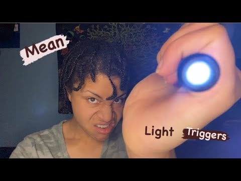 ASMR - Rude Light Triggers (Grace)