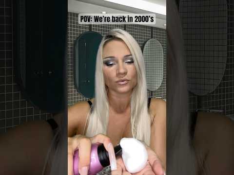 ASMR ✂️ 2000’s friend fixes your hair in a bathroom