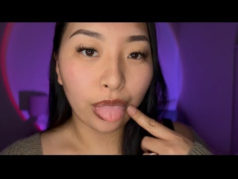 Asmr ~ Licking Honey off Your Face Pt.2 🍯(Wooden Honey Spoon Mouth Sounds)
