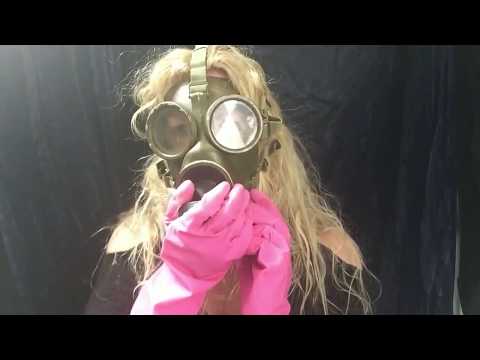 📌Rubber Gloves Gasmask/messy hair  request
