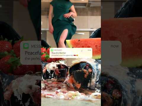 Crushing Food in High Heels: Pea vs.Juicy Fruits! Oddly Satisfying ASMR