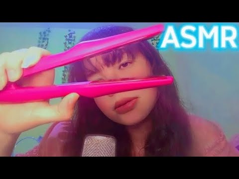 ASMR: ATENÇÃO PESSOAL FAZENDO BABYLISS DELICADAMENTE NO SEU CABELO ATÉ QUE DURMA 💤