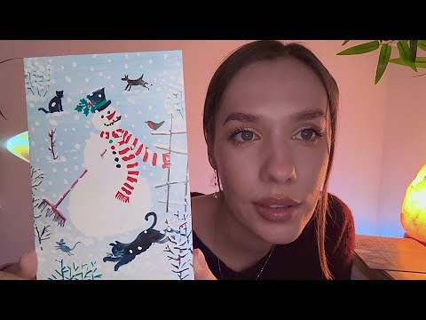 ASMR Christmas Cards I Bought This Year ⛄🎄