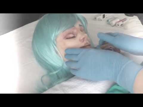 Medical caring  (rp) with latex gloves  [[ASMR]]