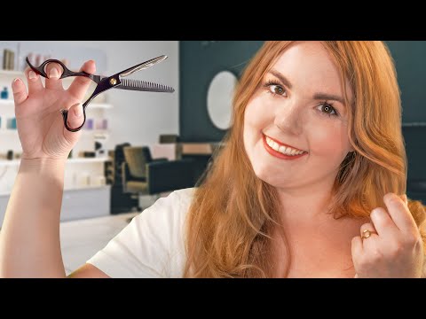 ASMR Deutsch: Luxus FRISEUR stylt deine Haare mit 100% realistischen Sounds & Musik (Roleplay)