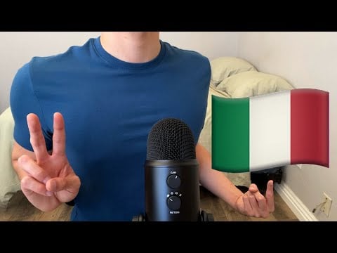 ASMR | Learn Italian with me...again! (ASMR in Italiano)
