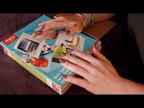 ASMR Browsing a 2011 Shopping Catalogue 📖 Soft Spoken Nostalgia & Page Sounds