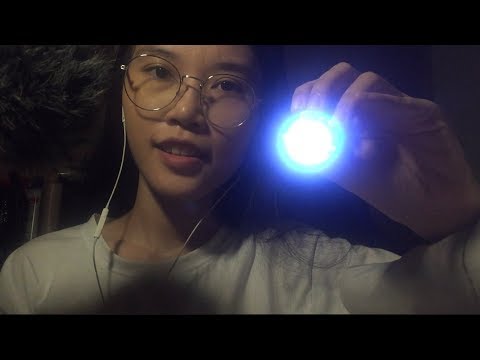 ASMR Tongue Click and Flashlight