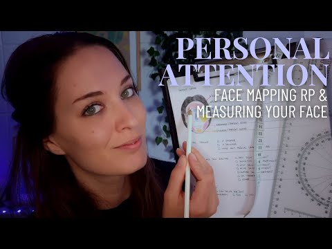 ASMR | The Most Relaxing Face Mapping | Measuring You | Soft Spoken | Roleplay Compilation