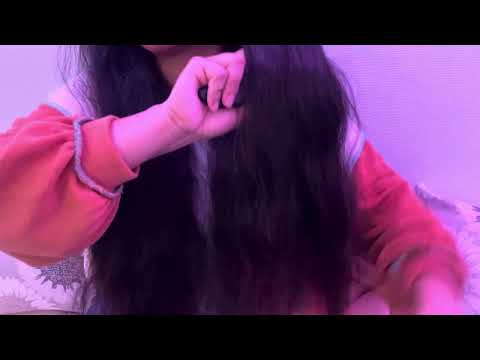 ✨ASMR✨Hair Brushing •No Talking •To make you fall asleep